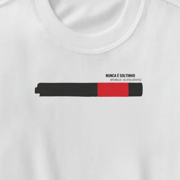 Camisa Nunca é Soltinho Faixa Preta