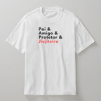 Camiseta Pai e Amigo e Protetor e jiujiteiro