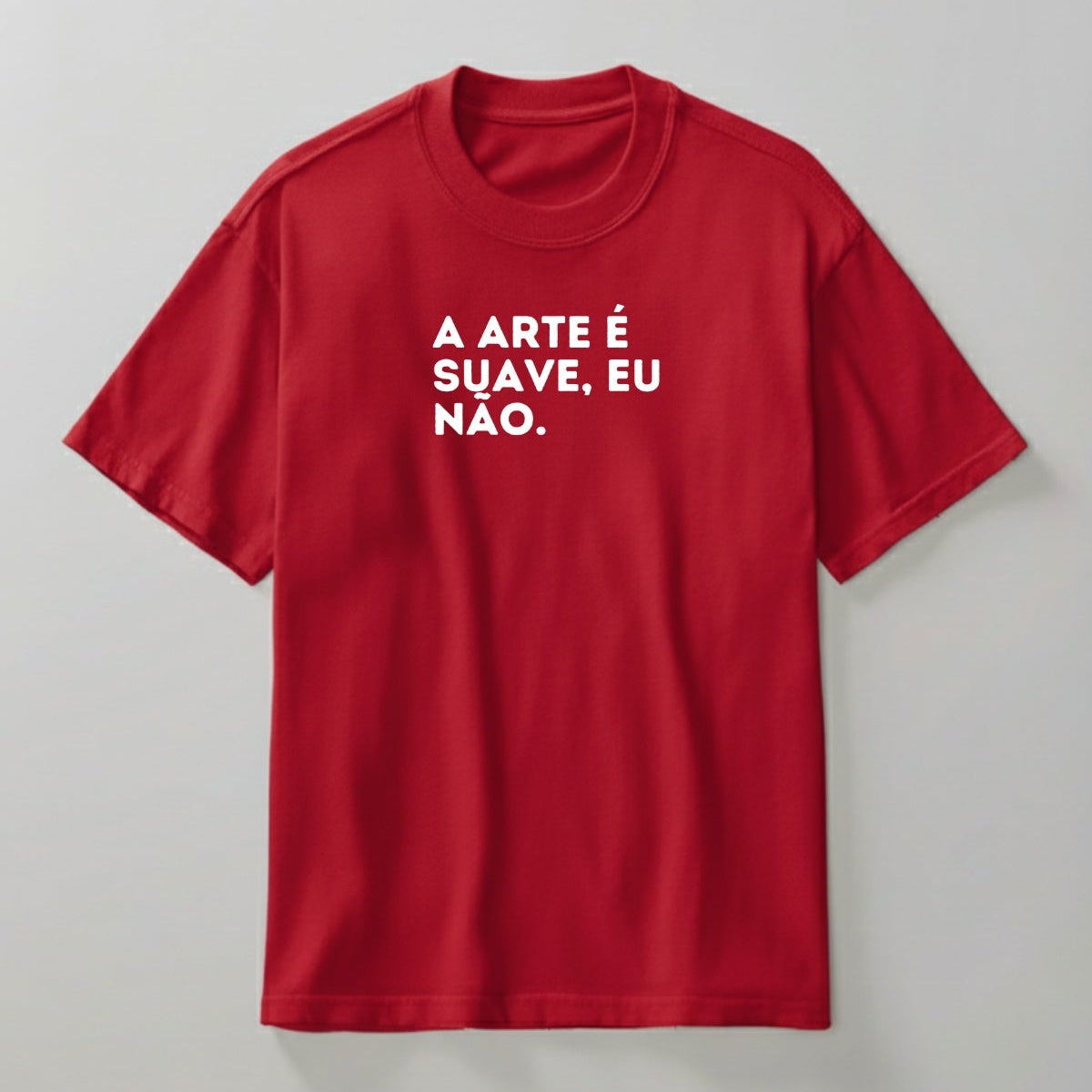 Camisa Jiu-Jitsu A Arte É Suave Eu Não.